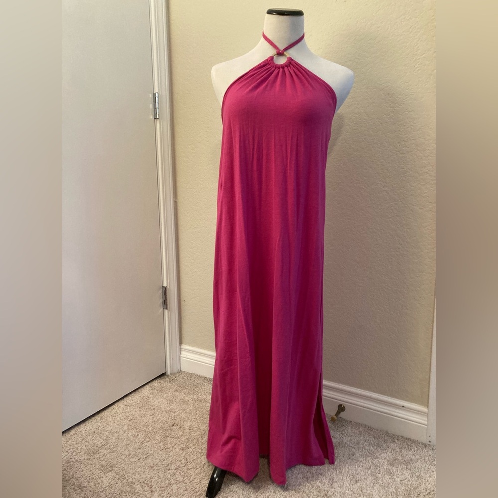Old Navy Pink Halter Dress